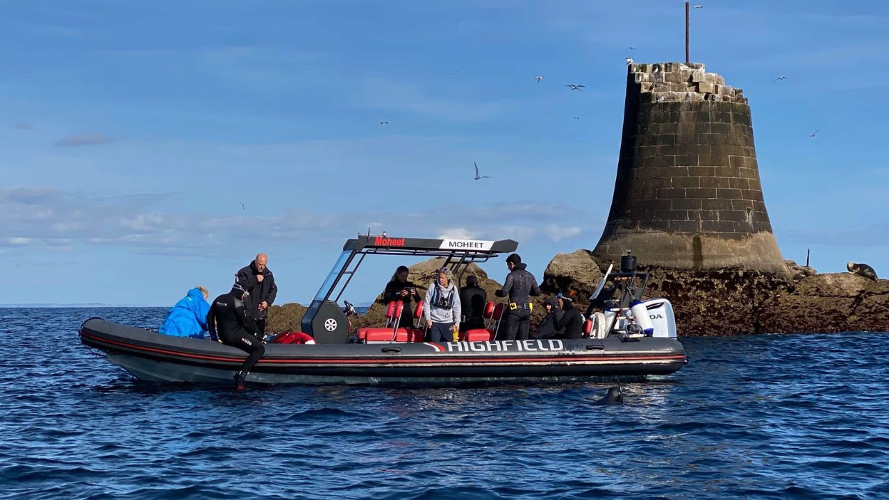 Coastal excursion by Plymouth Breakwater