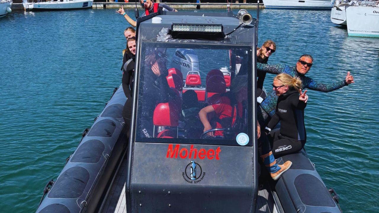 Moheet RIB—departing for training